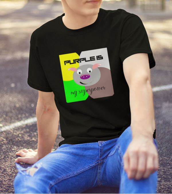 Purple Is My Superpower T-Shirt