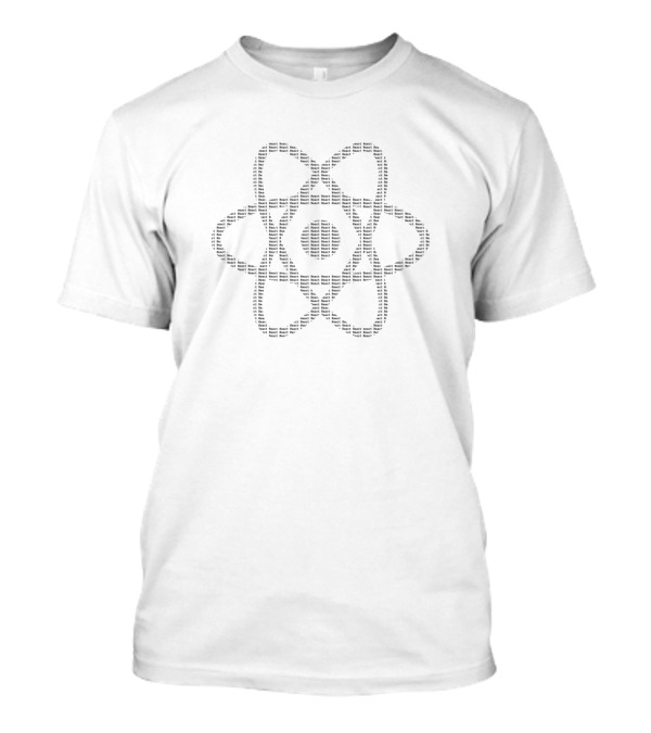 React Atomic Symbol Blueprint T-Shirt