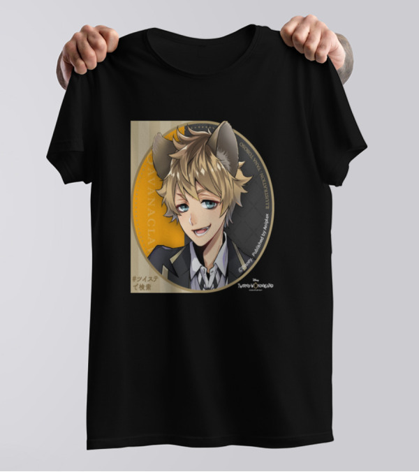 Ruggie Bucchi Twisted Wonderland Savanaclaw Anime Fanart Disney Collaboration T-Shirt