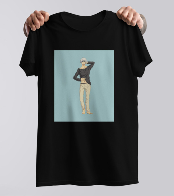 Satoru Gojo Casual Pose Jujutsu Kaisen T-Shirt