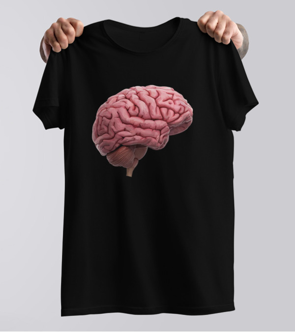 Scientific Human Brain Visualization Study T-Shirt