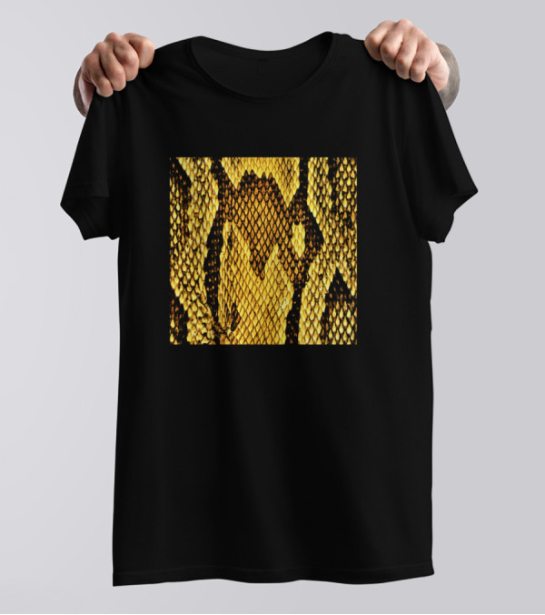 Snakeskin Pattern Perfect Reptile Ski T-Shirt