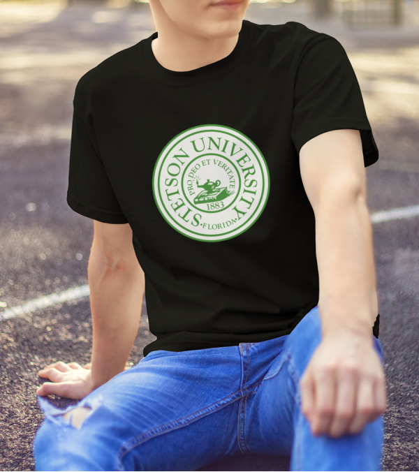 Stetson University Florida Seal Pro Deo Et Veritate 1883 T-Shirt