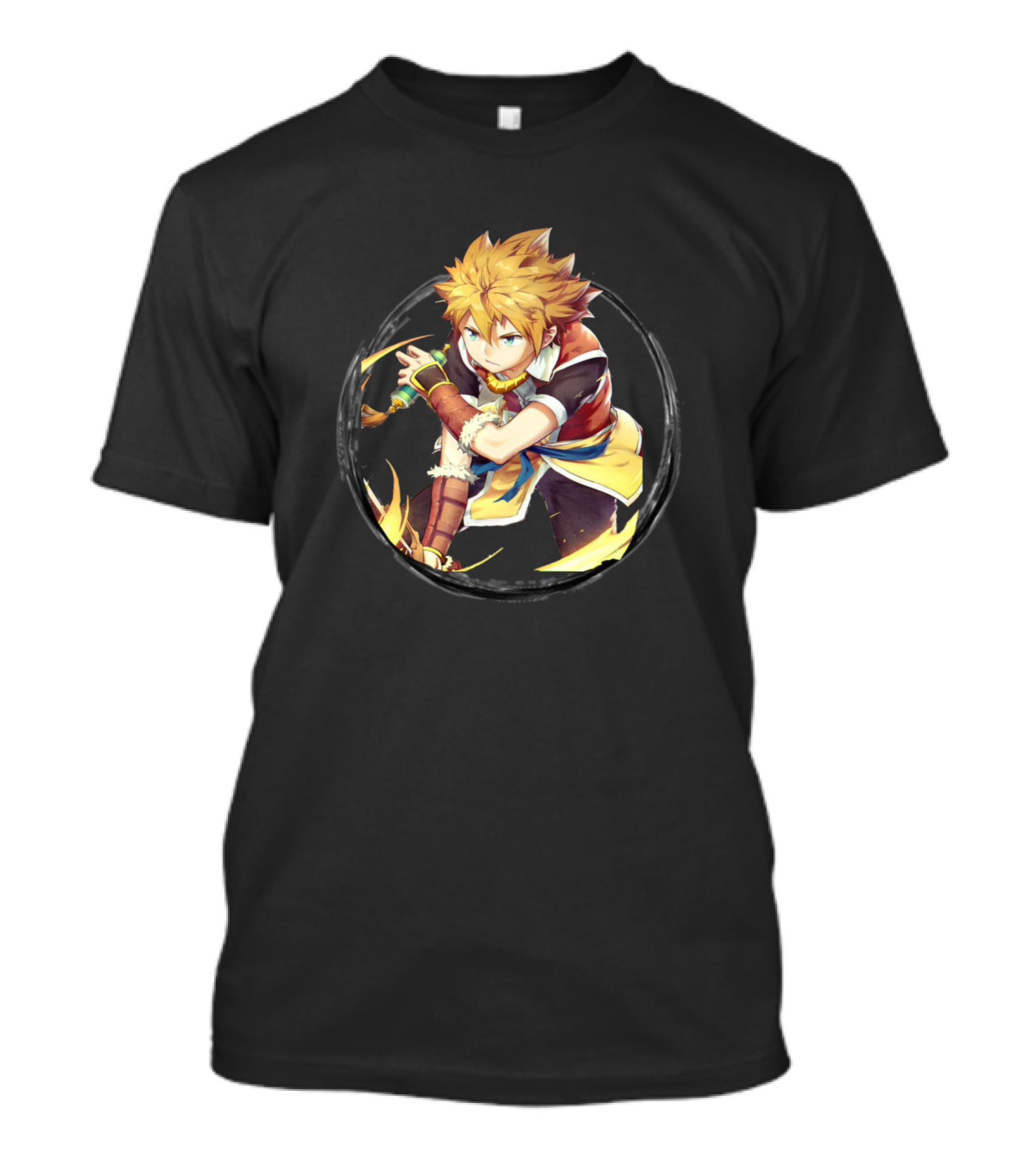 Tales Of Demons And Gods Protagonist Illustrated Action Pose T-Shirt