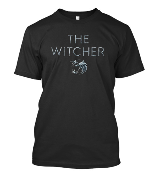 The Witcher Wolf Medallion Emblem T-Shirt