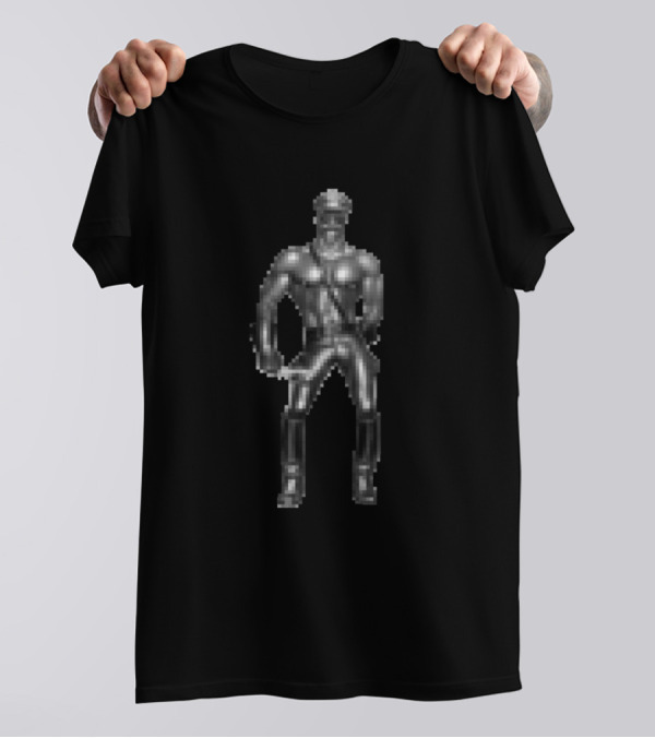 Tom Of Bitland Pixelated Hero T-Shirt