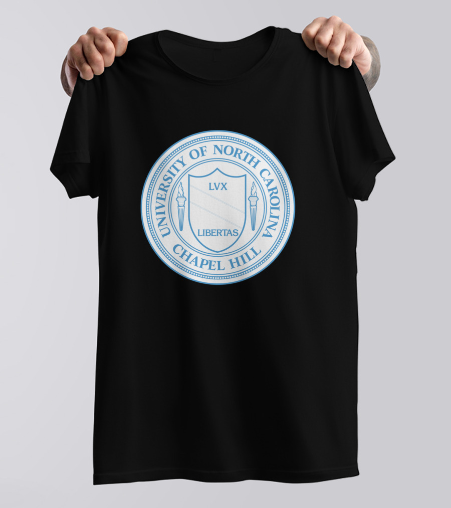 University Of North Carolina At Chapel Hill Seal LVX Libertas T-Shirt