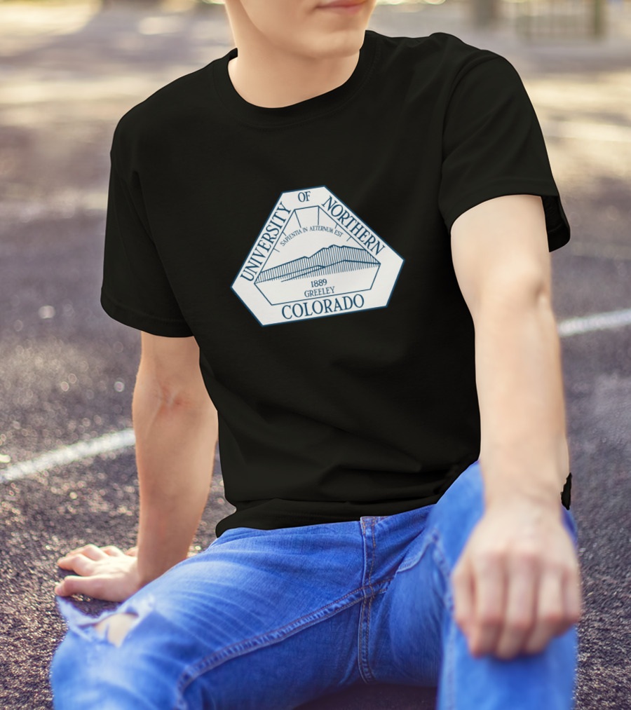 University Of Northern Colorado 1889 Greeley Sapientia In Aeterna Est T-Shirt