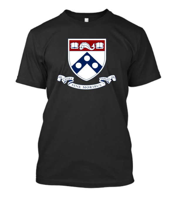 University Of Pennsylvania Leges Sine Moribus Vanae T-Shirt