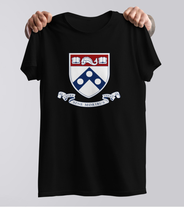 University Of Pennsylvania Leges Sine Moribus Vanae T-Shirt