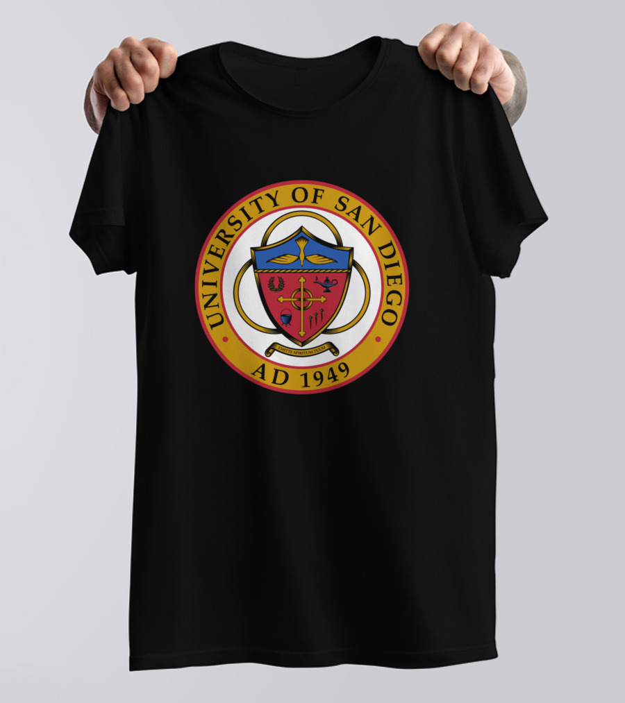 University Of San Diego Seal AD 1949 T-Shirt
