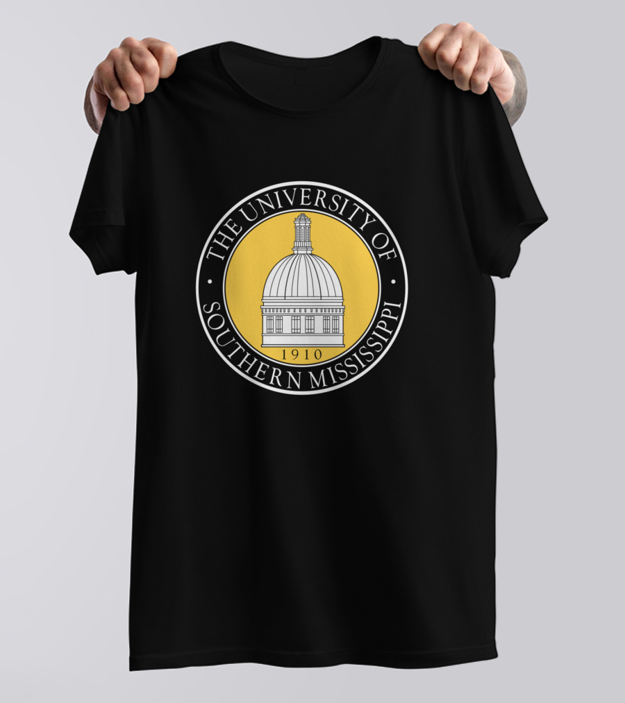 The University Of Southern Mississippi 1910 Seal Emblem T-Shirt
