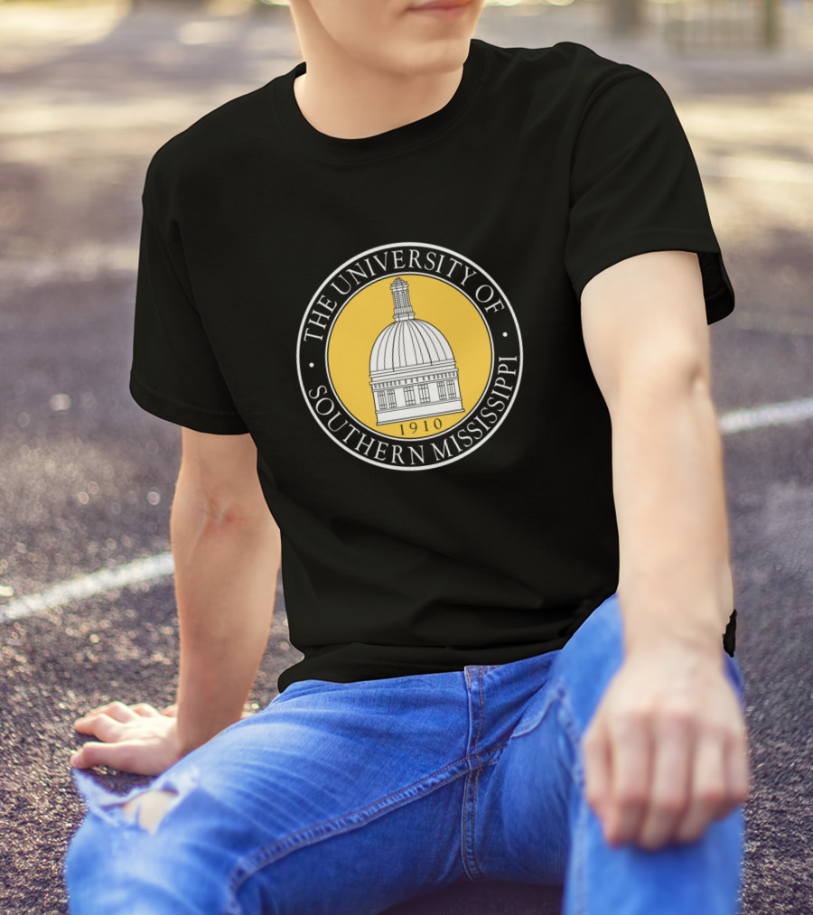 The University Of Southern Mississippi 1910 Seal Emblem T-Shirt