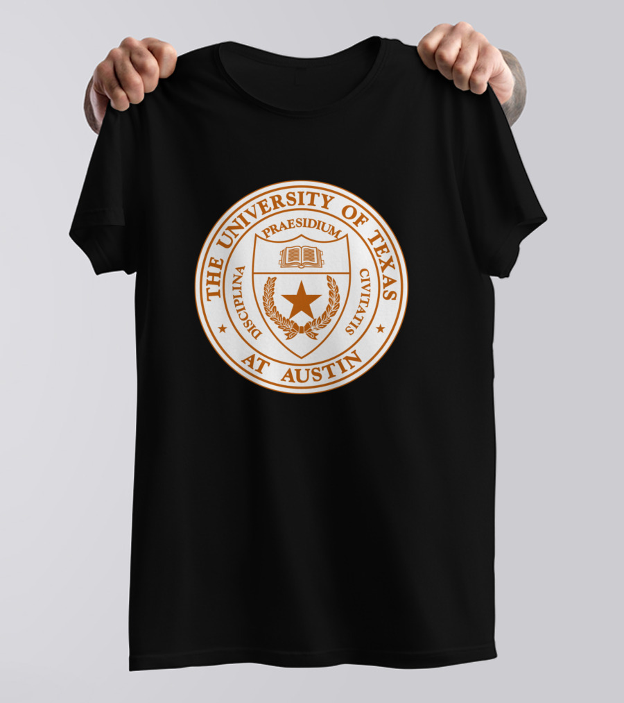 University Of Texas At Austin Seal Disciplina Praesidium Civitatis T-Shirt