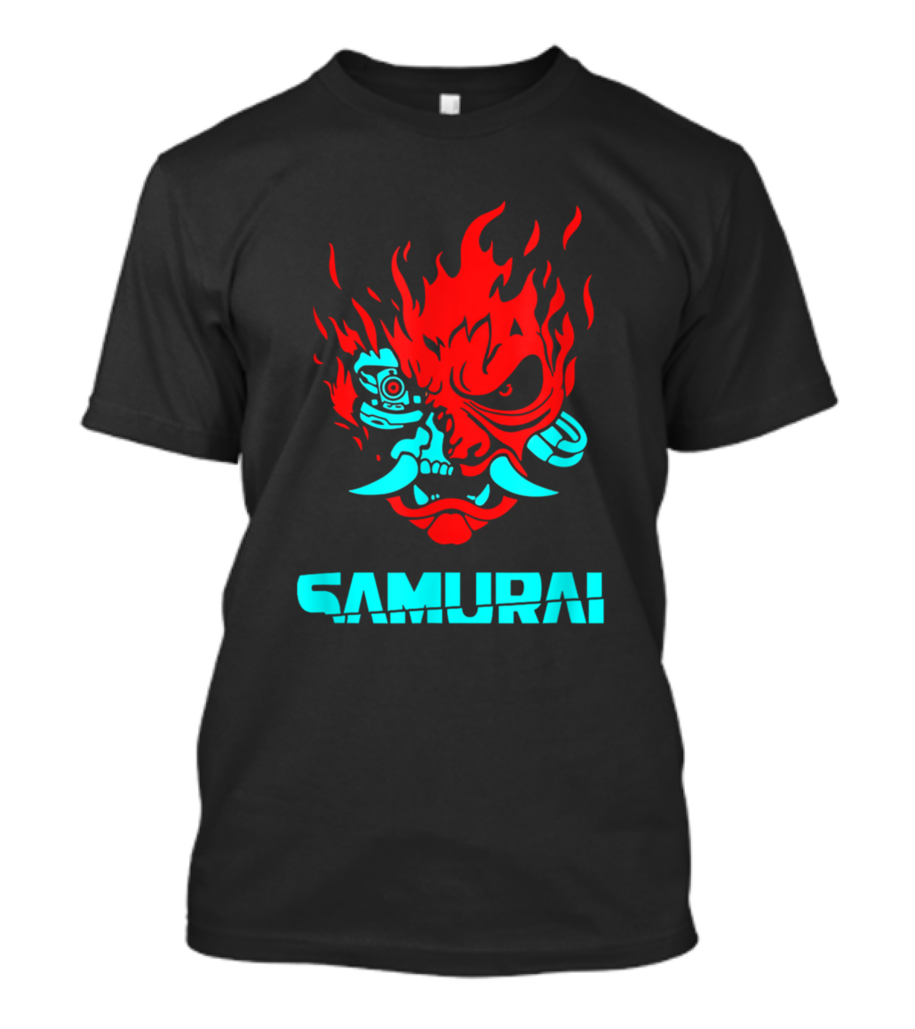 Samurai Japanese Gaming 2077 Vintage Game T-Shirt