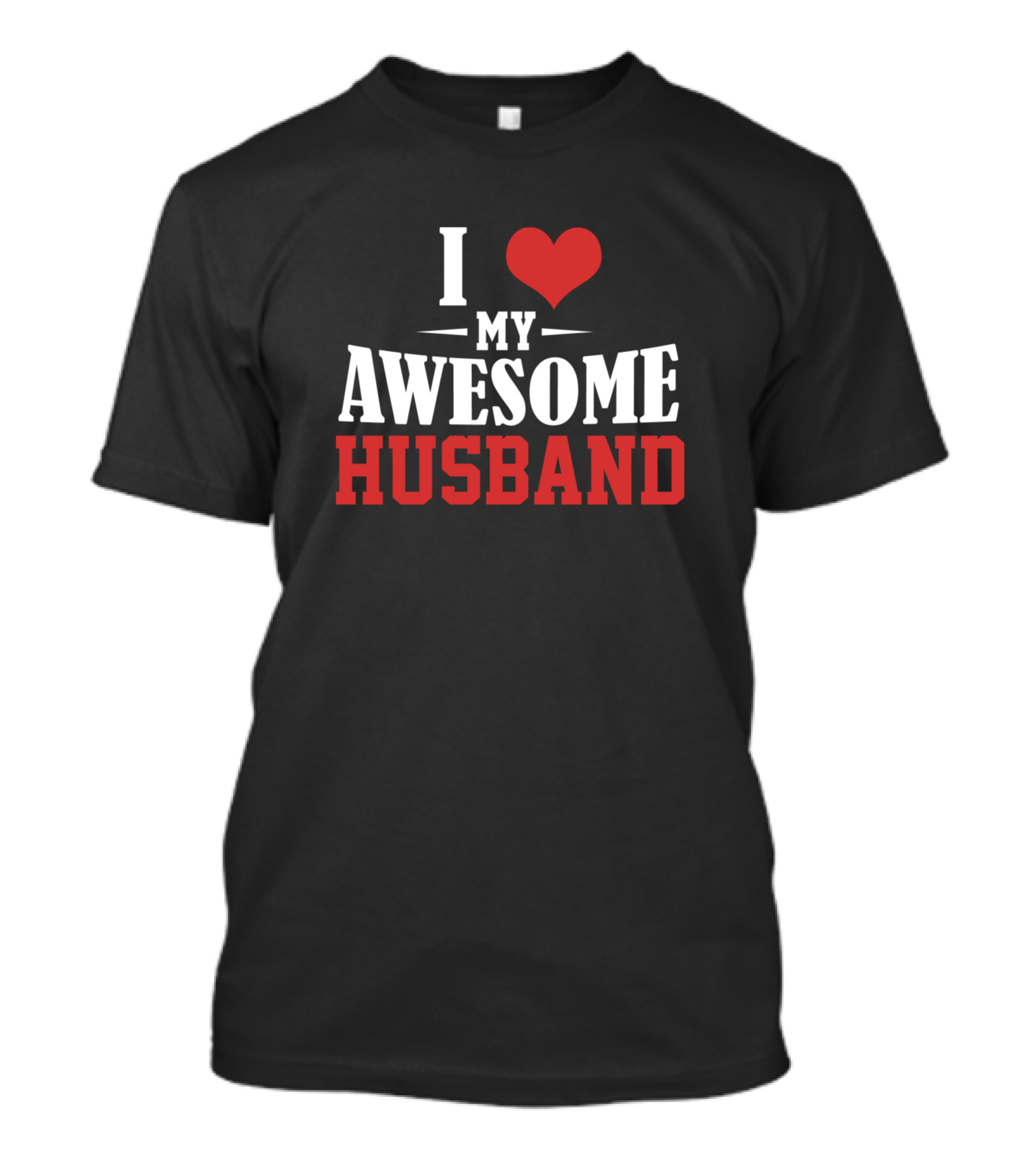 I Love My Awesome Husband Valentine's Day T-Shirt