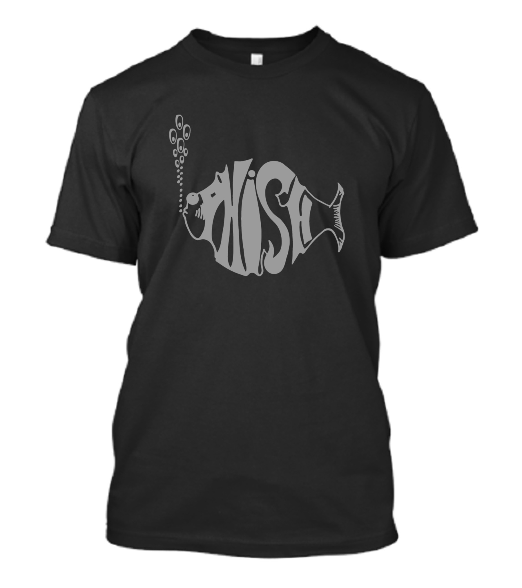 Xinshous Phish Fish Logo Rock And Roll Band T-Shirt
