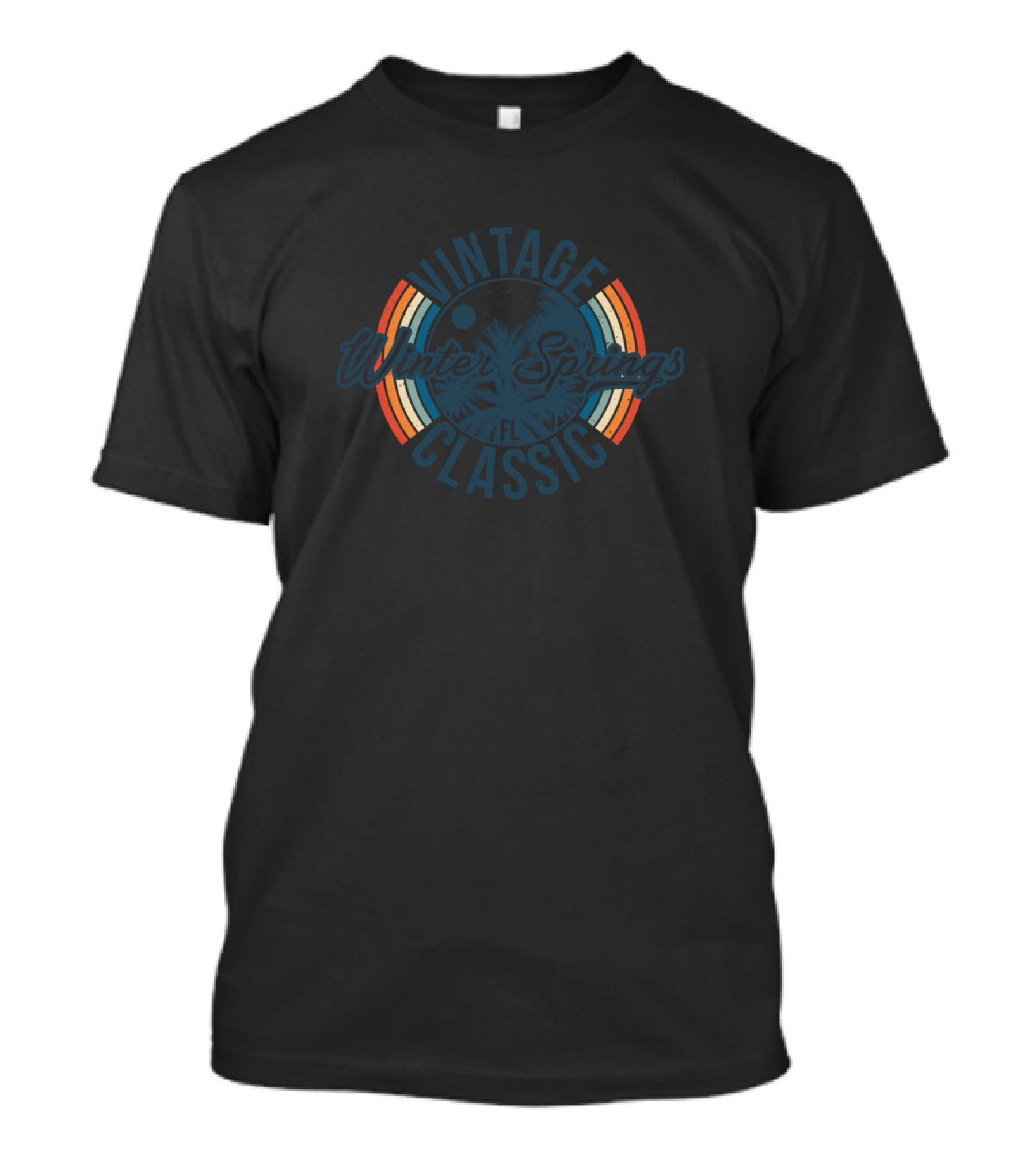 Vintage Classic Winter Springs Florida Retro I Love T-Shirt