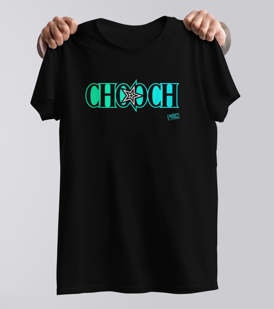 Jersey Shore Chooch Starburst Style Vibrant Neon T-Shirt