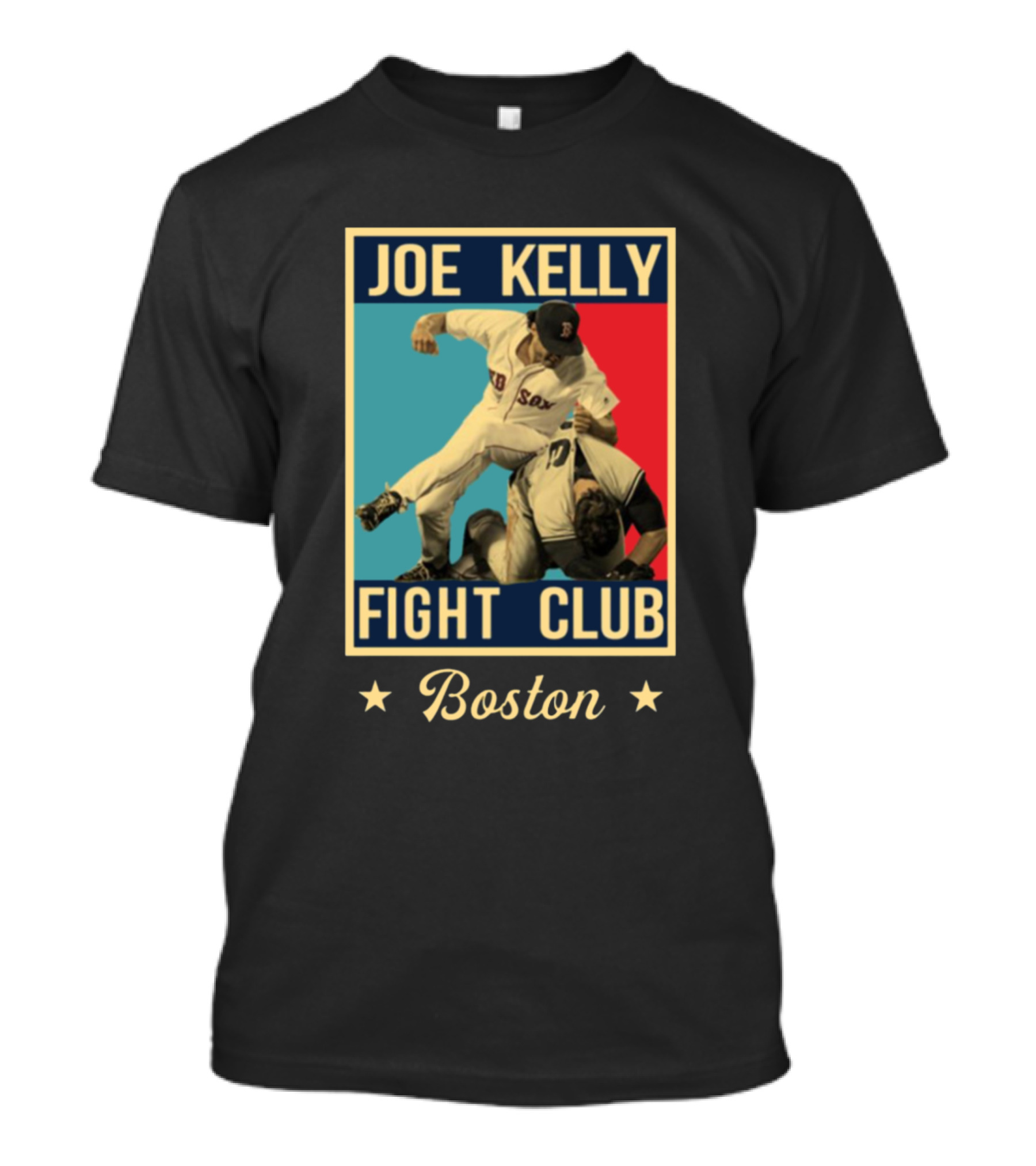 Joe Kelly Fight Club Boston Red Sox Showdown T-Shirt