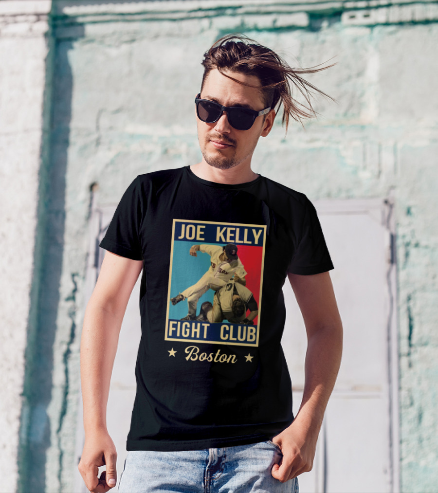Joe Kelly Fight Club Boston Red Sox Showdown T-Shirt