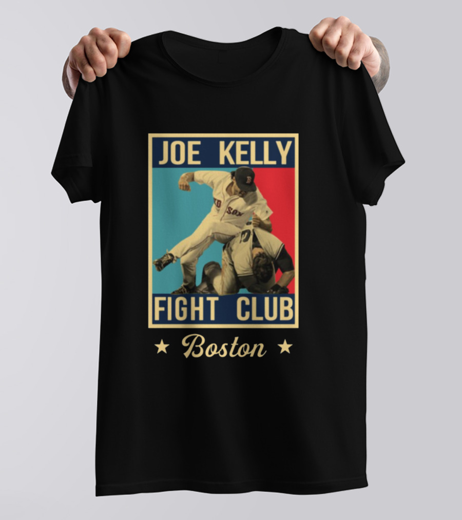 Joe Kelly Fight Club Boston Red Sox Showdown T-Shirt