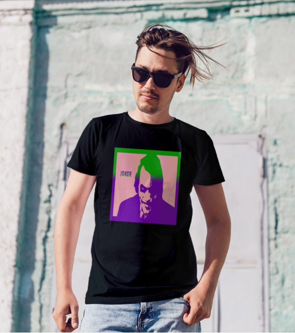 Joker Pop Art Neon T-Shirt