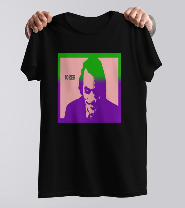 Joker Pop Art Neon T-Shirt