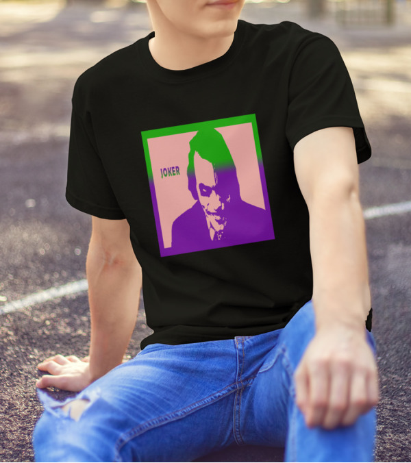 Joker Pop Art Neon T-Shirt