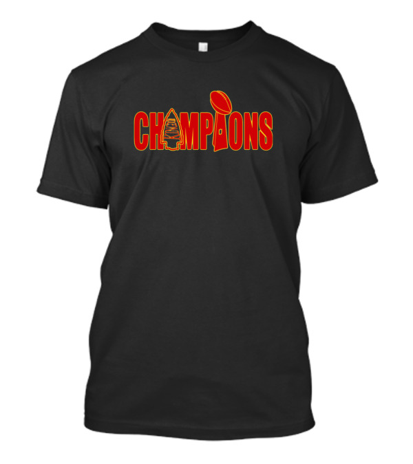 Kansas Chiefs Football Champions Fans T-Shirt
