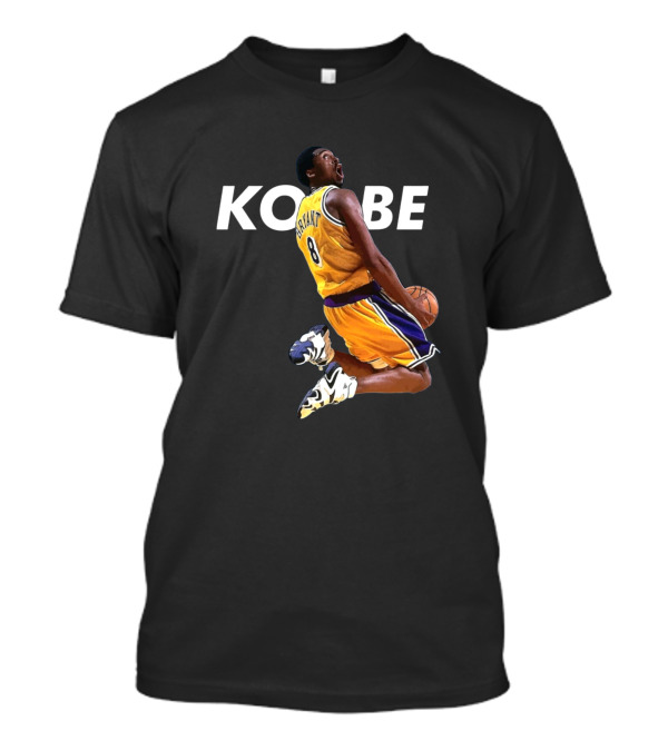 Kobe Bryant Dunk Mamba Basketball 8 T-Shirt