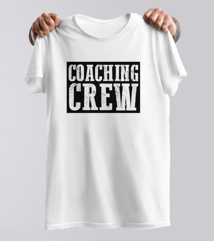 Coaching Crew Lifestyle Trainer Life Guru Coach T-Shirt