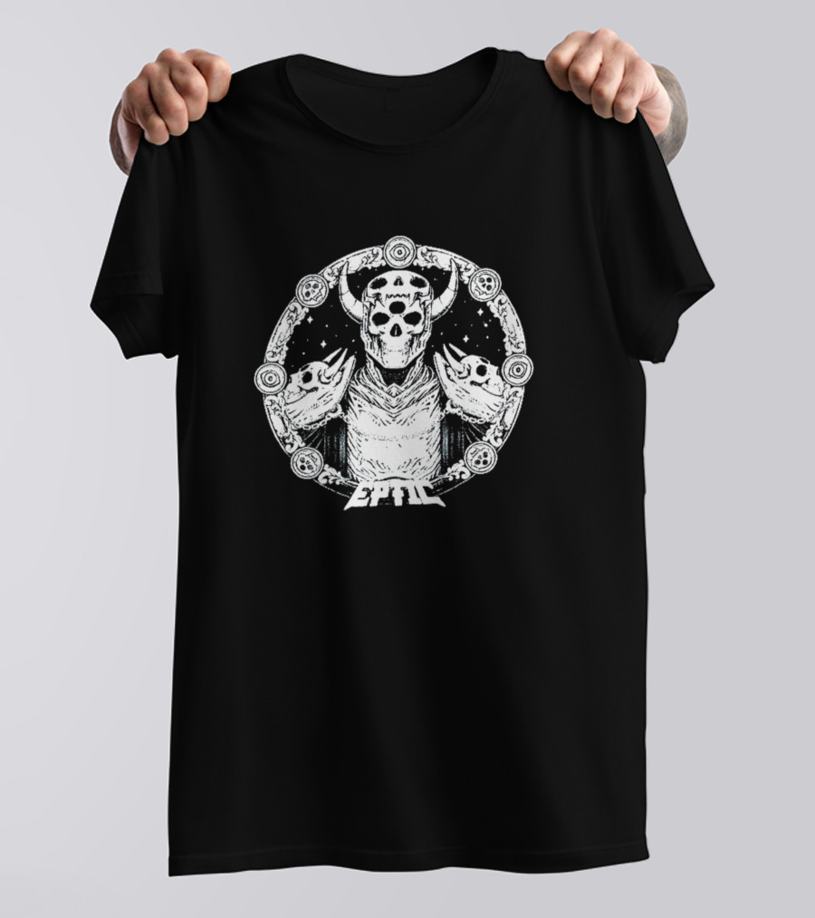 Eptic X Kadabura Vol 2 Winter Collection Skull T-Shirt
