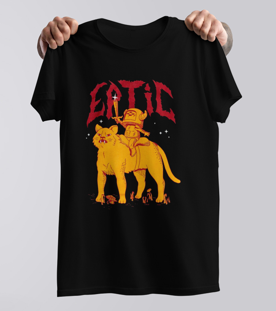 Eptic Snagglepuss Astronaut Tigress Adventure Winter Collection T-Shirt