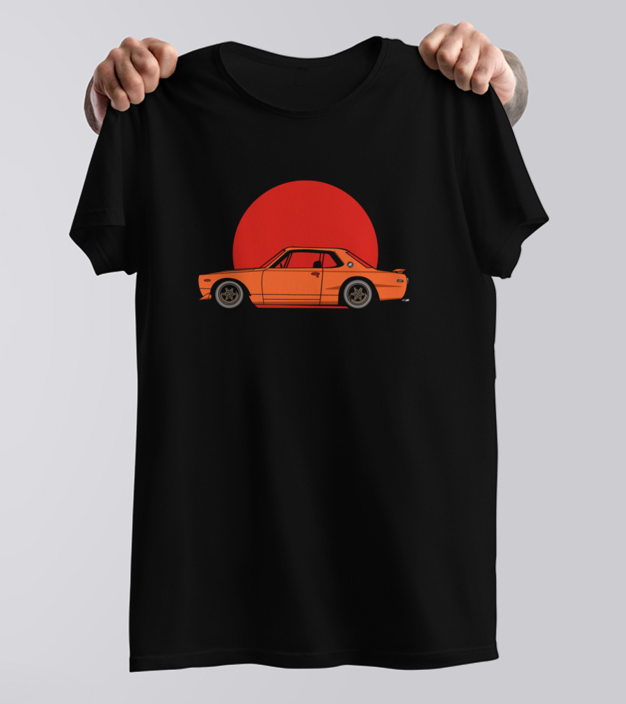 Nissan Skyline Hakosuka C10 GTR Iconic Sunset T-Shirt