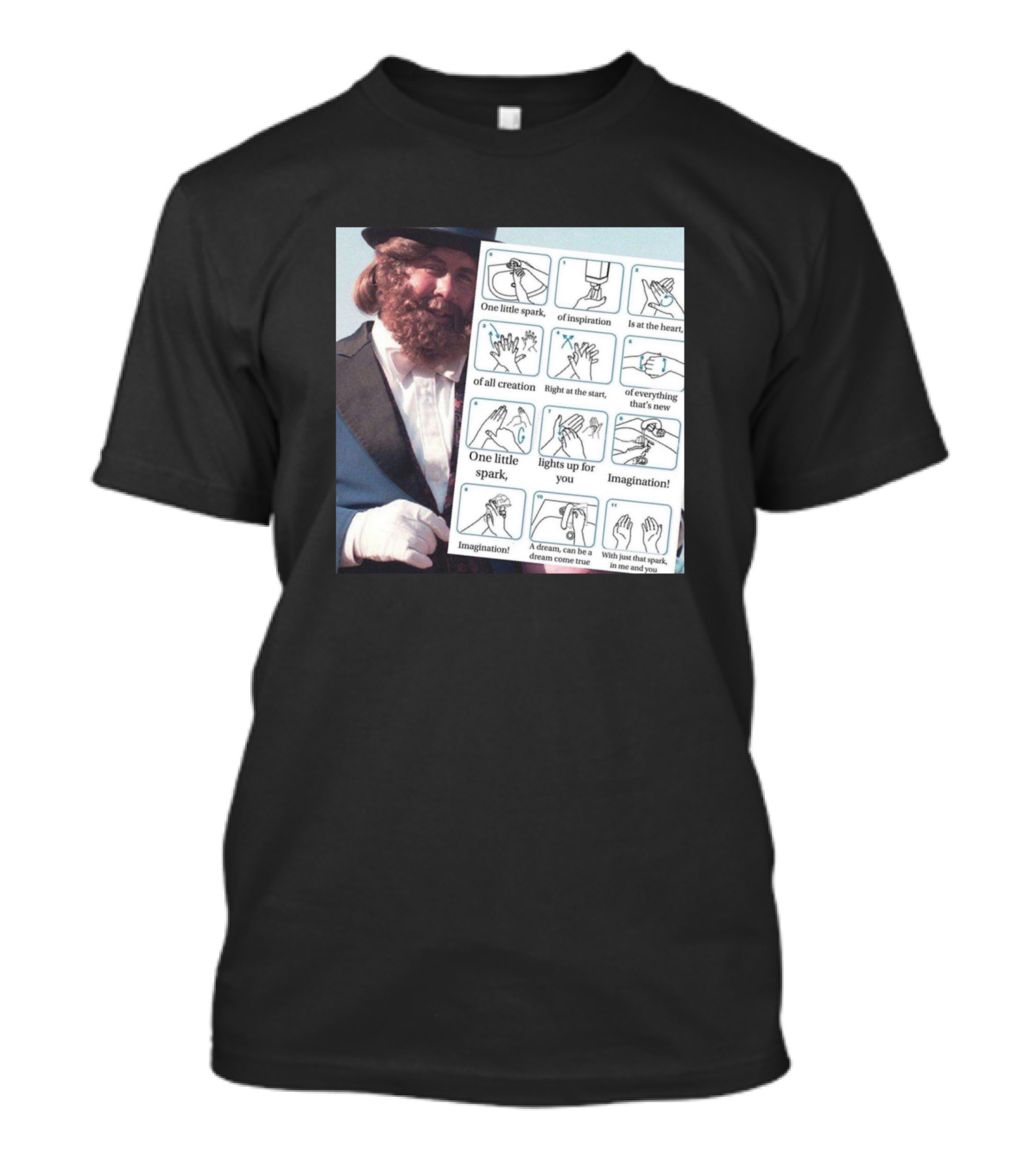 One Little Spark Of Imagination At The Heart Of All Creation T-Shirt