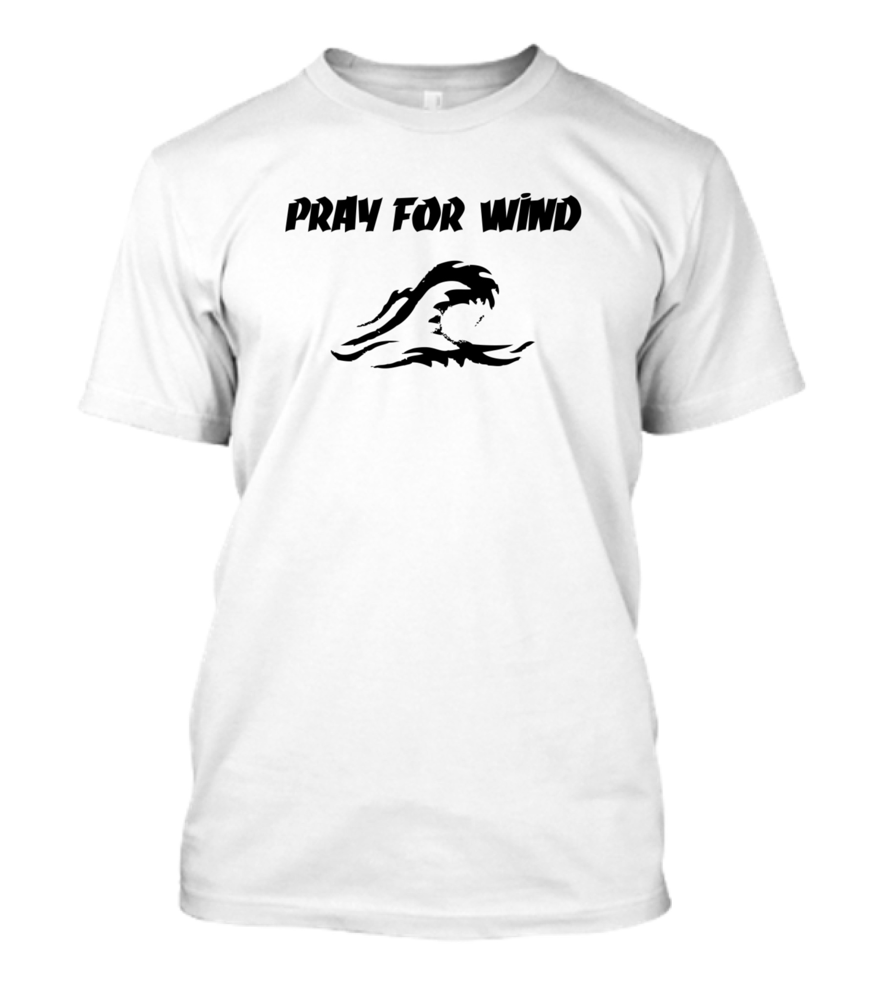 Pray For Wind Surfer Wave T-Shirt