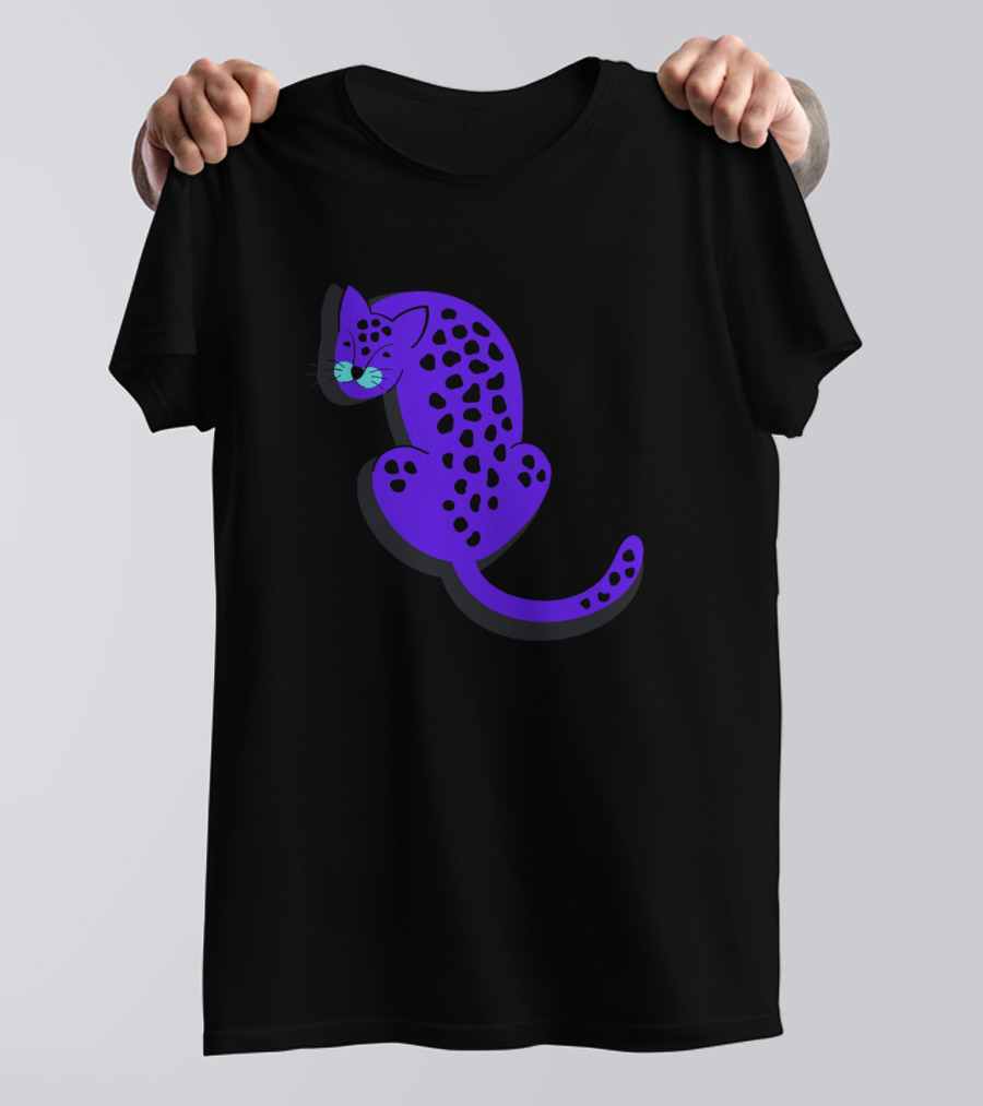 Purple Leopard T-Shirt