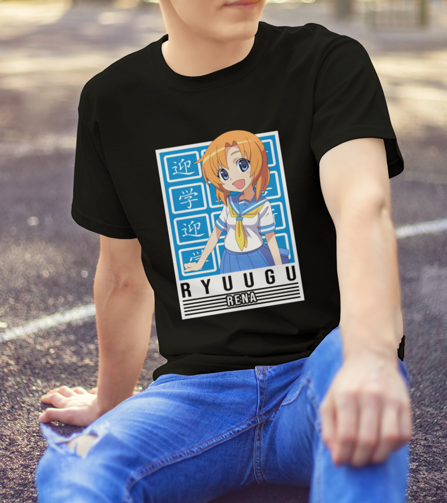 Rena Ryuugu Higurashi No Naku Koro Ni Anime Character T-Shirt
