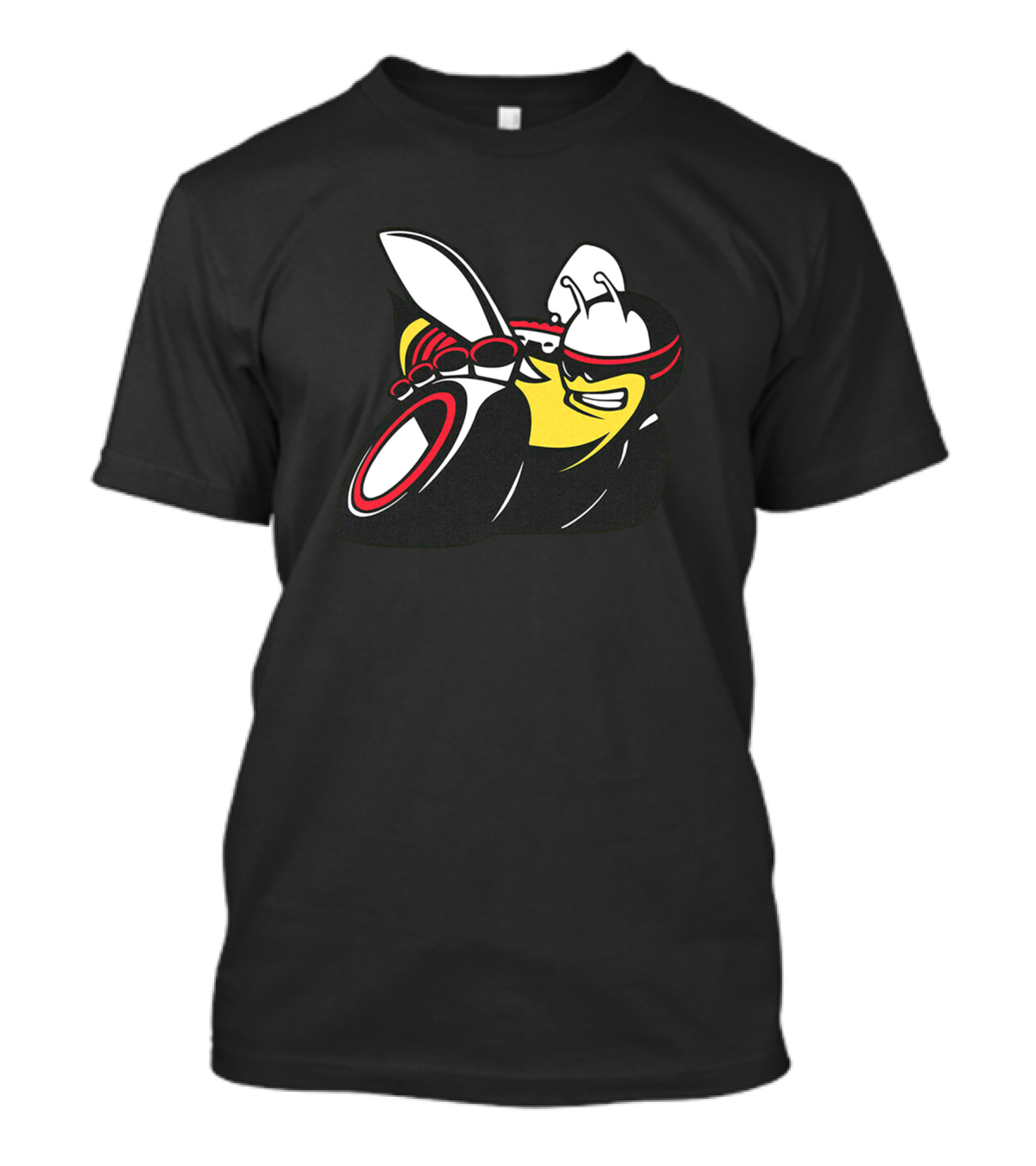 Scats Packs Bees Racing Motorbike Mascot T-Shirt