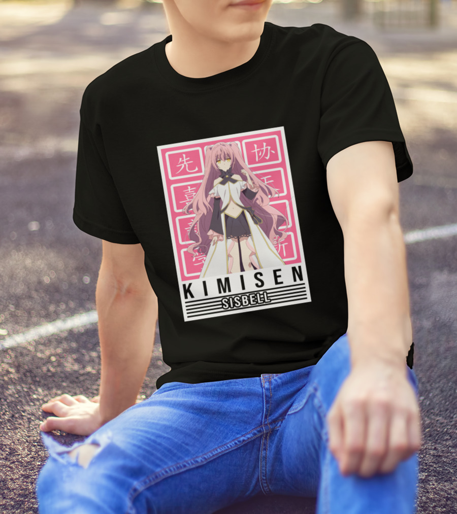 Sisbell Kimisen Pink Anime Character T-Shirt
