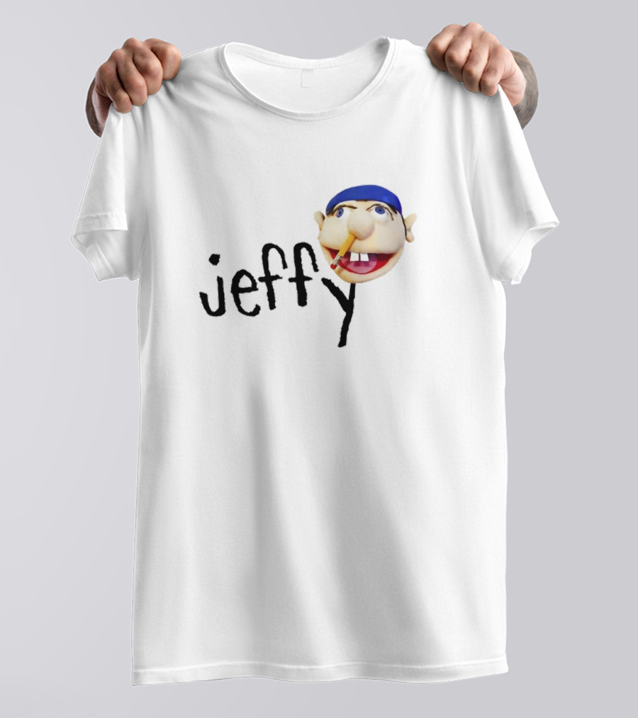 Jeffy Pencil Nose Character SML T-Shirt