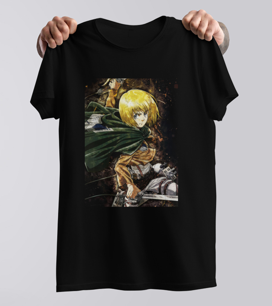 Soldier Annie AOT Survey Corps Action Pose T-Shirt