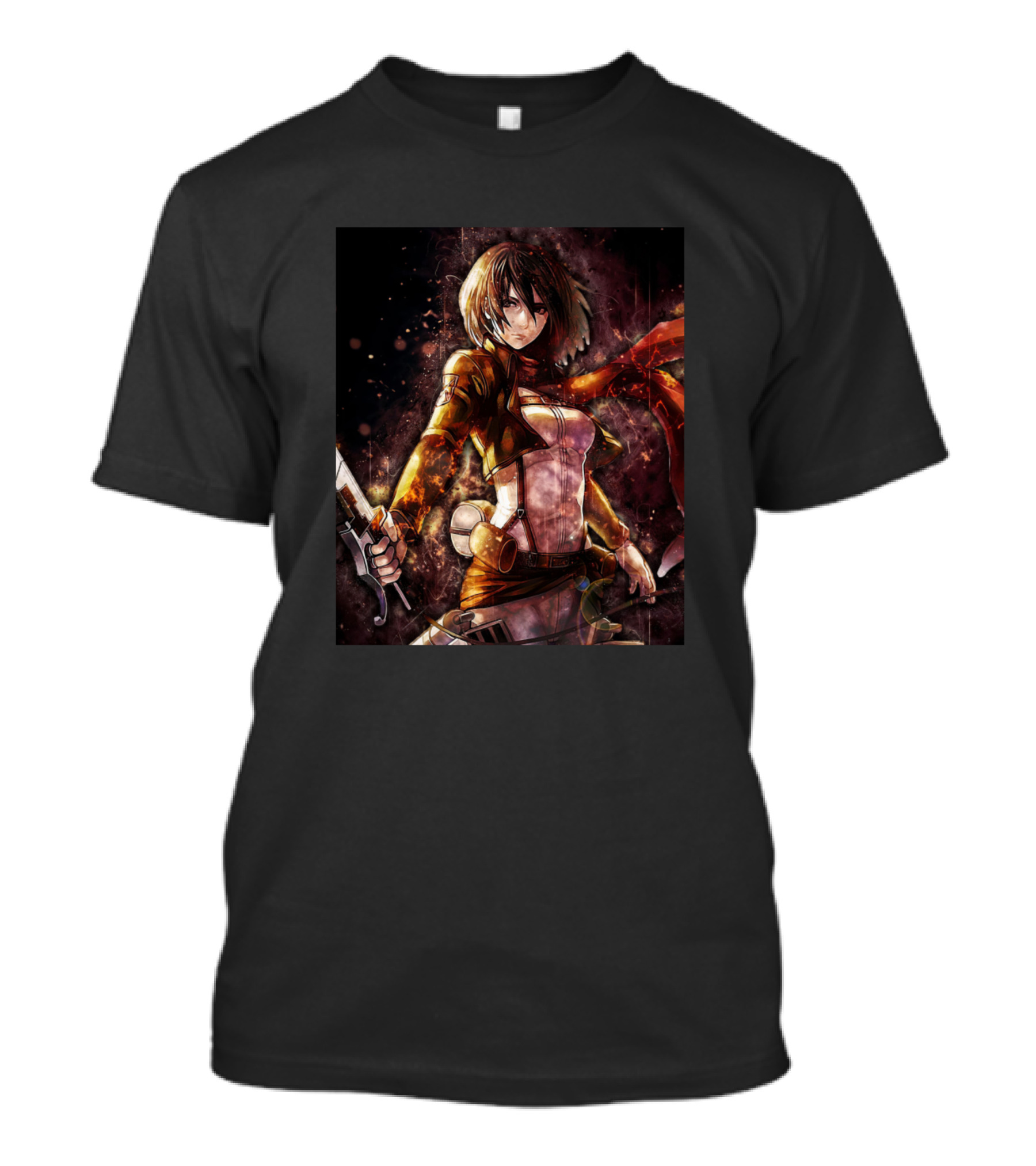Mikasa Ackerman Titan Slayer Warrior T-Shirt