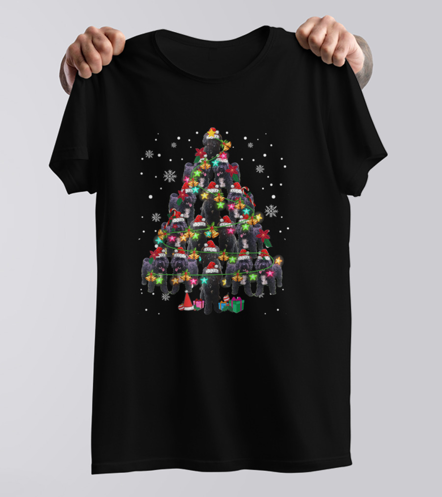 Sproodle Christmas Tree Funny Dog Lover Holiday Chris T-Shirt