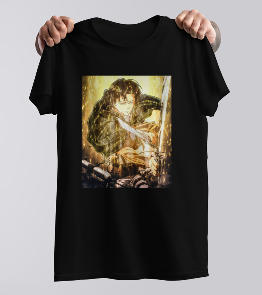 Attack On Titan Strongest Captain Levi Ackerman T-Shirt