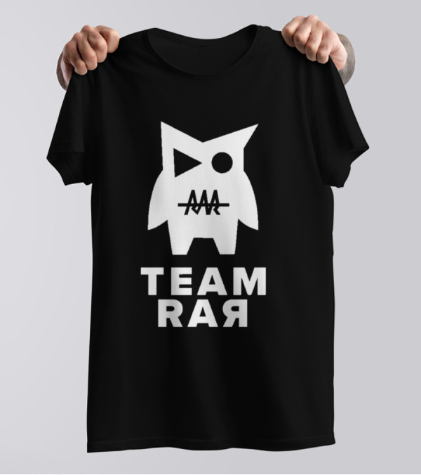 Team Rar Character Logo Symbol Team Rar T-Shirt
