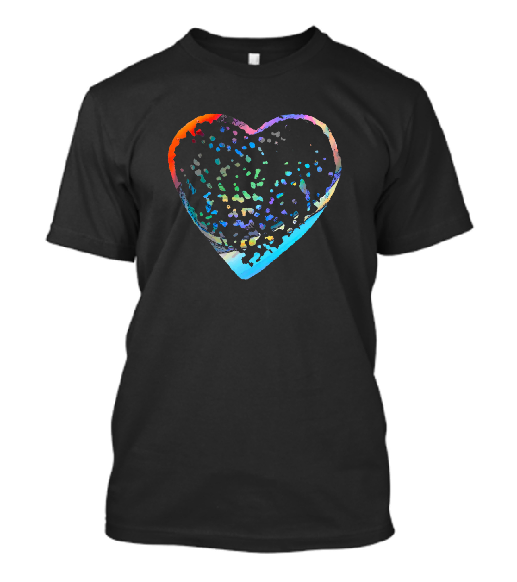 The Beauty Of Colour Heart Spectrum T-Shirt