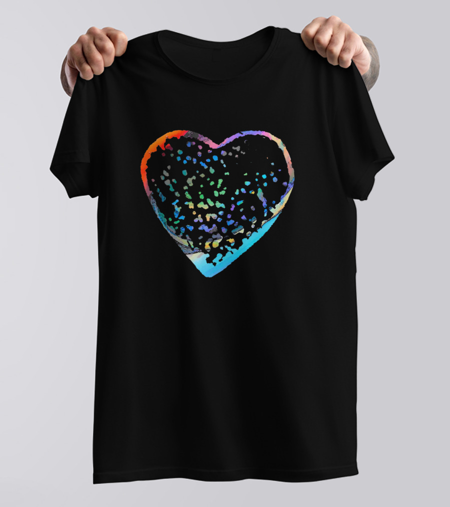 The Beauty Of Colour Heart Spectrum T-Shirt