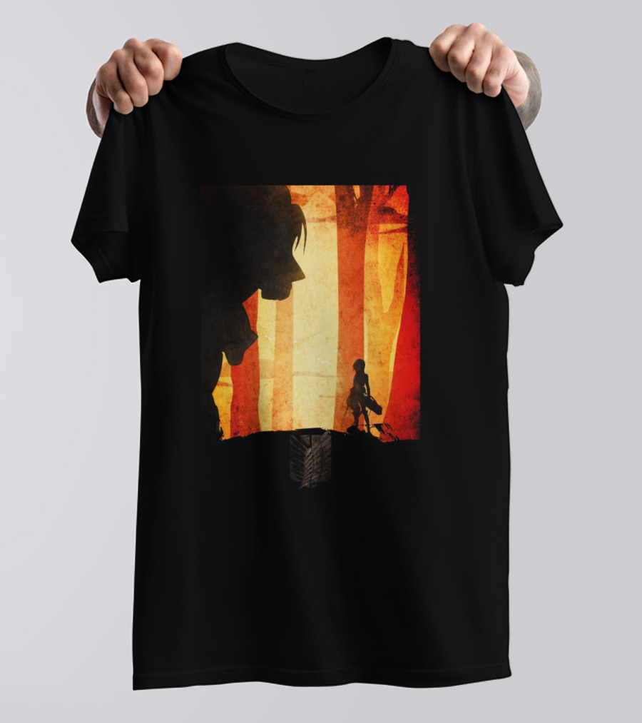Titan Shadows Attack On Titan Forest T-Shirt